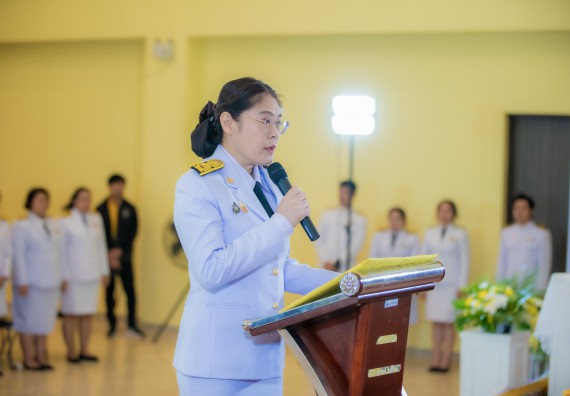 ภาพกิจกรรม  คณะวิทยาศาสตร์และเทคโนโลยี พิธีถวายพานพุ่มสักการะ “พระบิดาแห่งวิทยาศาสตร์ไทย” และพิธีมอบรางวัลเชิดชูเกียรติ งานสัปดาห์วิทยาศาสตร์แห่งชาติ ส่วนภูมิภาค ประจำปี 2567