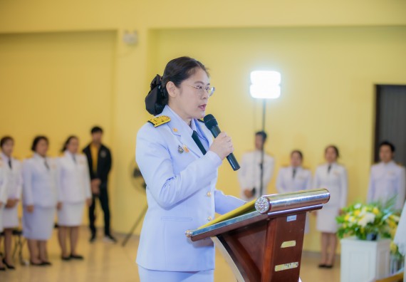 ภาพกิจกรรม  คณะวิทยาศาสตร์และเทคโนโลยี พิธีถวายพานพุ่มสักการะ “พระบิดาแห่งวิทยาศาสตร์ไทย” และพิธีมอบรางวัลเชิดชูเกียรติ งานสัปดาห์วิทยาศาสตร์แห่งชาติ ส่วนภูมิภาค ประจำปี 2567