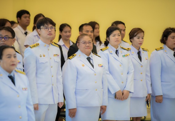 ภาพกิจกรรม  คณะวิทยาศาสตร์และเทคโนโลยี พิธีถวายพานพุ่มสักการะ “พระบิดาแห่งวิทยาศาสตร์ไทย” และพิธีมอบรางวัลเชิดชูเกียรติ งานสัปดาห์วิทยาศาสตร์แห่งชาติ ส่วนภูมิภาค ประจำปี 2567