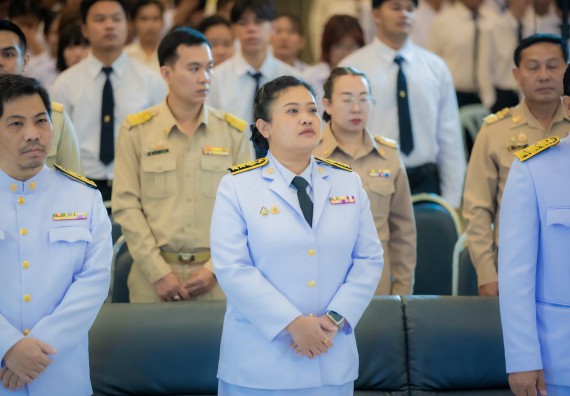 ภาพกิจกรรม  คณะวิทยาศาสตร์และเทคโนโลยี พิธีถวายพานพุ่มสักการะ “พระบิดาแห่งวิทยาศาสตร์ไทย” และพิธีมอบรางวัลเชิดชูเกียรติ งานสัปดาห์วิทยาศาสตร์แห่งชาติ ส่วนภูมิภาค ประจำปี 2567