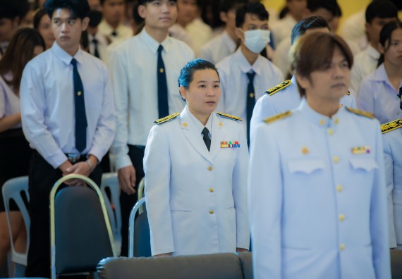 ภาพกิจกรรม  คณะวิทยาศาสตร์และเทคโนโลยี พิธีถวายพานพุ่มสักการะ “พระบิดาแห่งวิทยาศาสตร์ไทย” และพิธีมอบรางวัลเชิดชูเกียรติ งานสัปดาห์วิทยาศาสตร์แห่งชาติ ส่วนภูมิภาค ประจำปี 2567