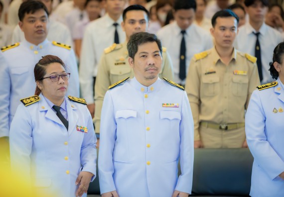 ภาพกิจกรรม  คณะวิทยาศาสตร์และเทคโนโลยี พิธีถวายพานพุ่มสักการะ “พระบิดาแห่งวิทยาศาสตร์ไทย” และพิธีมอบรางวัลเชิดชูเกียรติ งานสัปดาห์วิทยาศาสตร์แห่งชาติ ส่วนภูมิภาค ประจำปี 2567