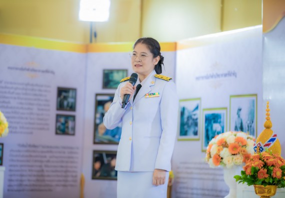 ภาพกิจกรรม  คณะวิทยาศาสตร์และเทคโนโลยี พิธีถวายพานพุ่มสักการะ “พระบิดาแห่งวิทยาศาสตร์ไทย” และพิธีมอบรางวัลเชิดชูเกียรติ งานสัปดาห์วิทยาศาสตร์แห่งชาติ ส่วนภูมิภาค ประจำปี 2567