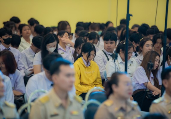 ภาพกิจกรรม  คณะวิทยาศาสตร์และเทคโนโลยี พิธีถวายพานพุ่มสักการะ “พระบิดาแห่งวิทยาศาสตร์ไทย” และพิธีมอบรางวัลเชิดชูเกียรติ งานสัปดาห์วิทยาศาสตร์แห่งชาติ ส่วนภูมิภาค ประจำปี 2567