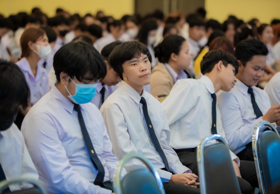 ภาพกิจกรรม  คณะวิทยาศาสตร์และเทคโนโลยี พิธีถวายพานพุ่มสักการะ “พระบิดาแห่งวิทยาศาสตร์ไทย” และพิธีมอบรางวัลเชิดชูเกียรติ งานสัปดาห์วิทยาศาสตร์แห่งชาติ ส่วนภูมิภาค ประจำปี 2567