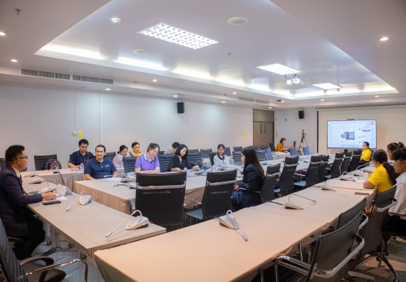 ภาพกิจกรรม  โปรแกรมวิชาเคมี คณะวิทยาศาสตร์และเทคโนโลยี มหาวิทยาลัยราชภัฏกำแพงเพชร รับการตรวจประเมินและรับรองห้องปฏิบัติการปลอดภัยในรูปแบบ Peer Evaluation