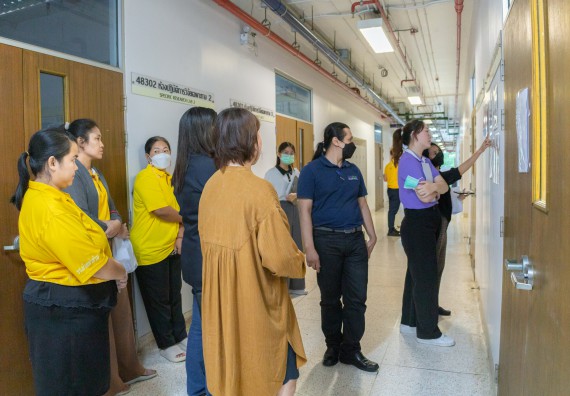 ภาพกิจกรรม  โปรแกรมวิชาเคมี คณะวิทยาศาสตร์และเทคโนโลยี มหาวิทยาลัยราชภัฏกำแพงเพชร รับการตรวจประเมินและรับรองห้องปฏิบัติการปลอดภัยในรูปแบบ Peer Evaluation