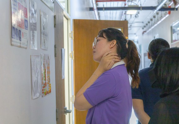 ภาพกิจกรรม  โปรแกรมวิชาเคมี คณะวิทยาศาสตร์และเทคโนโลยี มหาวิทยาลัยราชภัฏกำแพงเพชร รับการตรวจประเมินและรับรองห้องปฏิบัติการปลอดภัยในรูปแบบ Peer Evaluation