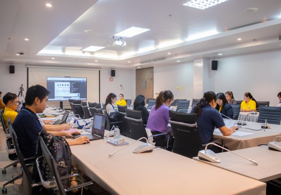 ภาพกิจกรรม  โปรแกรมวิชาเคมี คณะวิทยาศาสตร์และเทคโนโลยี มหาวิทยาลัยราชภัฏกำแพงเพชร รับการตรวจประเมินและรับรองห้องปฏิบัติการปลอดภัยในรูปแบบ Peer Evaluation