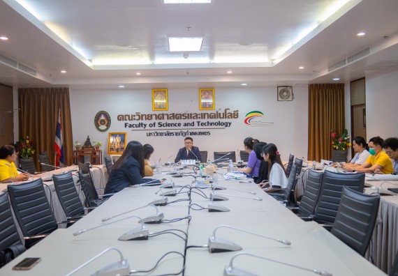 ภาพกิจกรรม  โปรแกรมวิชาเคมี คณะวิทยาศาสตร์และเทคโนโลยี มหาวิทยาลัยราชภัฏกำแพงเพชร รับการตรวจประเมินและรับรองห้องปฏิบัติการปลอดภัยในรูปแบบ Peer Evaluation