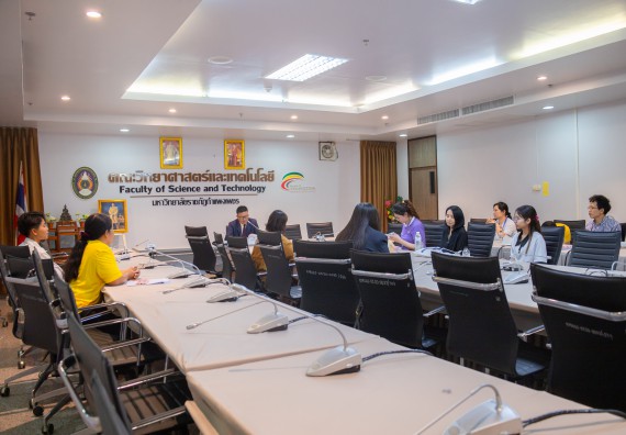 ภาพกิจกรรม  โปรแกรมวิชาเคมี คณะวิทยาศาสตร์และเทคโนโลยี มหาวิทยาลัยราชภัฏกำแพงเพชร รับการตรวจประเมินและรับรองห้องปฏิบัติการปลอดภัยในรูปแบบ Peer Evaluation