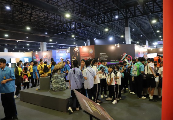 ภาพกิจกรรม  คณะวิทยาศาสตร์และเทคโนโลยี  จัดกิจกรรมศึกษาดูงานมหากรรมวิทยาศาสตร์และเทคโนโลยีแห่งชาติ ประจำปี 2567