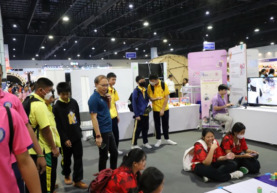 ภาพกิจกรรม  คณะวิทยาศาสตร์และเทคโนโลยี  จัดกิจกรรมศึกษาดูงานมหากรรมวิทยาศาสตร์และเทคโนโลยีแห่งชาติ ประจำปี 2567