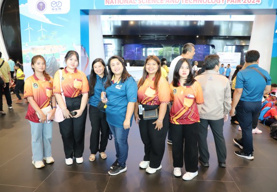 ภาพกิจกรรม  คณะวิทยาศาสตร์และเทคโนโลยี  จัดกิจกรรมศึกษาดูงานมหากรรมวิทยาศาสตร์และเทคโนโลยีแห่งชาติ ประจำปี 2567