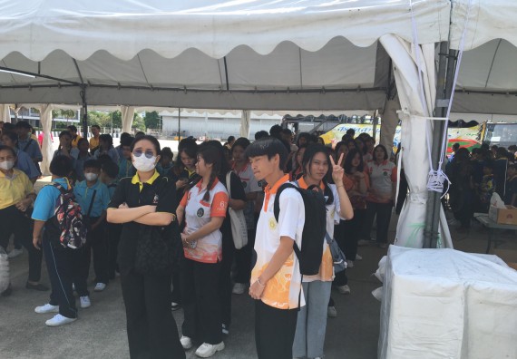 ภาพกิจกรรม  คณะวิทยาศาสตร์และเทคโนโลยี  จัดกิจกรรมศึกษาดูงานมหากรรมวิทยาศาสตร์และเทคโนโลยีแห่งชาติ ประจำปี 2567