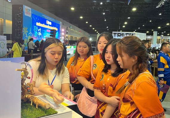 ภาพกิจกรรม  คณะวิทยาศาสตร์และเทคโนโลยี  จัดกิจกรรมศึกษาดูงานมหากรรมวิทยาศาสตร์และเทคโนโลยีแห่งชาติ ประจำปี 2567