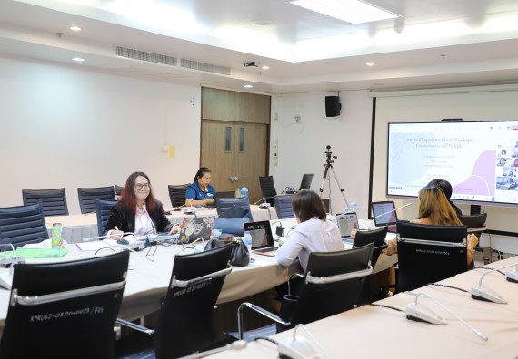 ภาพกิจกรรม  หลักสูตรครุศาสตรบัณฑิต สาขาวิชาเคมี คณะวิทยาศาสตร์และเทคโนโลยี จัดกิจกรรมตรวจประเมินคุณภาพภายในตามเกณฑ์ AUN-QA หลักสูตรสาขาวิชาเคมี (ค.บ.)