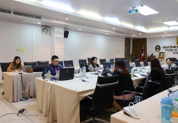 ภาพกิจกรรม  หลักสูตรครุศาสตรบัณฑิต สาขาวิชาเคมี คณะวิทยาศาสตร์และเทคโนโลยี จัดกิจกรรมตรวจประเมินคุณภาพภายในตามเกณฑ์ AUN-QA หลักสูตรสาขาวิชาเคมี (ค.บ.)