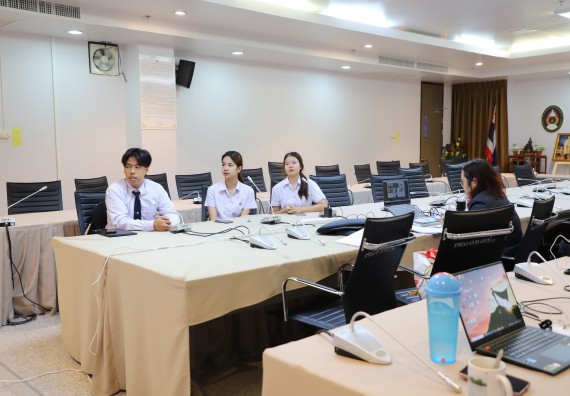 ภาพกิจกรรม  หลักสูตรครุศาสตรบัณฑิต สาขาวิชาเคมี คณะวิทยาศาสตร์และเทคโนโลยี จัดกิจกรรมตรวจประเมินคุณภาพภายในตามเกณฑ์ AUN-QA หลักสูตรสาขาวิชาเคมี (ค.บ.)