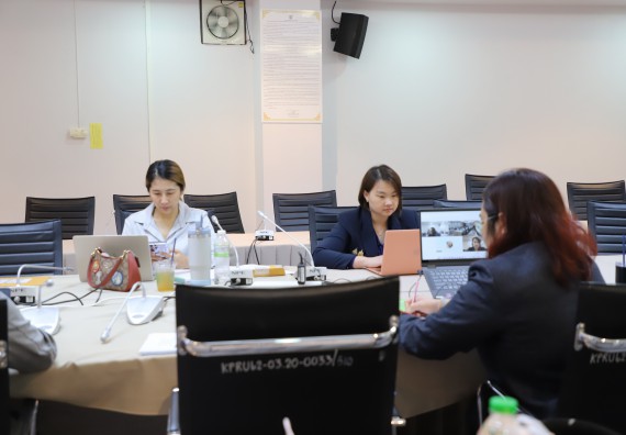 ภาพกิจกรรม  หลักสูตรครุศาสตรบัณฑิต สาขาวิชาเคมี คณะวิทยาศาสตร์และเทคโนโลยี จัดกิจกรรมตรวจประเมินคุณภาพภายในตามเกณฑ์ AUN-QA หลักสูตรสาขาวิชาเคมี (ค.บ.)