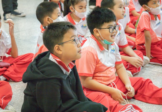 ภาพกิจกรรม  คณะวิทยาศาสตร์และเทคโนโลยี มหาวิทยาลัยราชภัฏกำแพงเพชร ร่วมกับโรงเรียนอนุบาลกำแพงเพชร จัดโครงการฝึกทักษะเพื่อพัฒนาอัจฉริยภาพวิทยาศาสตร์ กิจกรรมค่าย STEM ศึกษา