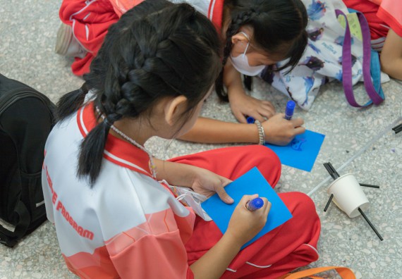 ภาพกิจกรรม  คณะวิทยาศาสตร์และเทคโนโลยี มหาวิทยาลัยราชภัฏกำแพงเพชร ร่วมกับโรงเรียนอนุบาลกำแพงเพชร จัดโครงการฝึกทักษะเพื่อพัฒนาอัจฉริยภาพวิทยาศาสตร์ กิจกรรมค่าย STEM ศึกษา