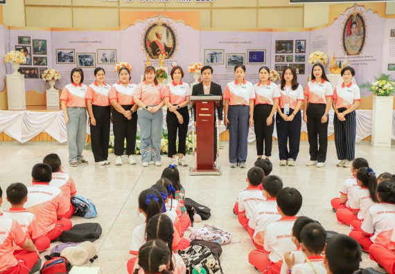 ภาพกิจกรรม  คณะวิทยาศาสตร์และเทคโนโลยี มหาวิทยาลัยราชภัฏกำแพงเพชร ร่วมกับโรงเรียนอนุบาลกำแพงเพชร จัดโครงการฝึกทักษะเพื่อพัฒนาอัจฉริยภาพวิทยาศาสตร์ กิจกรรมค่าย STEM ศึกษา