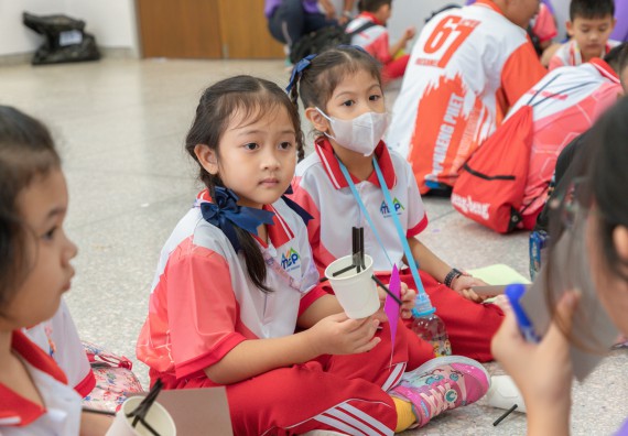 ภาพกิจกรรม  คณะวิทยาศาสตร์และเทคโนโลยี มหาวิทยาลัยราชภัฏกำแพงเพชร ร่วมกับโรงเรียนอนุบาลกำแพงเพชร จัดโครงการฝึกทักษะเพื่อพัฒนาอัจฉริยภาพวิทยาศาสตร์ กิจกรรมค่าย STEM ศึกษา