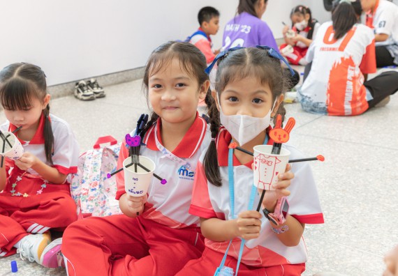 ภาพกิจกรรม  คณะวิทยาศาสตร์และเทคโนโลยี มหาวิทยาลัยราชภัฏกำแพงเพชร ร่วมกับโรงเรียนอนุบาลกำแพงเพชร จัดโครงการฝึกทักษะเพื่อพัฒนาอัจฉริยภาพวิทยาศาสตร์ กิจกรรมค่าย STEM ศึกษา