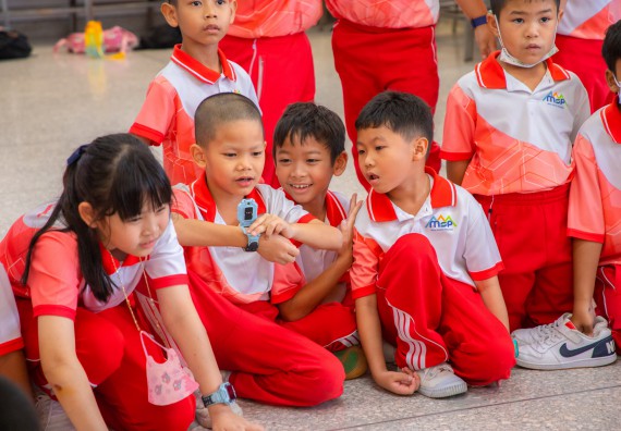 ภาพกิจกรรม  คณะวิทยาศาสตร์และเทคโนโลยี มหาวิทยาลัยราชภัฏกำแพงเพชร ร่วมกับโรงเรียนอนุบาลกำแพงเพชร จัดโครงการฝึกทักษะเพื่อพัฒนาอัจฉริยภาพวิทยาศาสตร์ กิจกรรมค่าย STEM ศึกษา