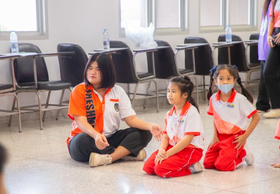 ภาพกิจกรรม  คณะวิทยาศาสตร์และเทคโนโลยี มหาวิทยาลัยราชภัฏกำแพงเพชร ร่วมกับโรงเรียนอนุบาลกำแพงเพชร จัดโครงการฝึกทักษะเพื่อพัฒนาอัจฉริยภาพวิทยาศาสตร์ กิจกรรมค่าย STEM ศึกษา