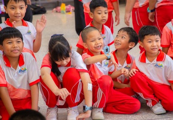 ภาพกิจกรรม  คณะวิทยาศาสตร์และเทคโนโลยี มหาวิทยาลัยราชภัฏกำแพงเพชร ร่วมกับโรงเรียนอนุบาลกำแพงเพชร จัดโครงการฝึกทักษะเพื่อพัฒนาอัจฉริยภาพวิทยาศาสตร์ กิจกรรมค่าย STEM ศึกษา
