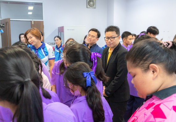 คณะวิทยาศาสตร์และเทคโนโลยี มหาวิทยาลัยราชภัฏกำแพงเพชร ร่วมกับกลุ่มสาระการเรียนรู้วิทยาศาสตร์และเทคโนโลยี โรงเรียนขาณุวิทยา จัดกิจกรรมการอบรมเชิงปฏิบัติการบูรณาการความรู้วิทยาศาสตร์