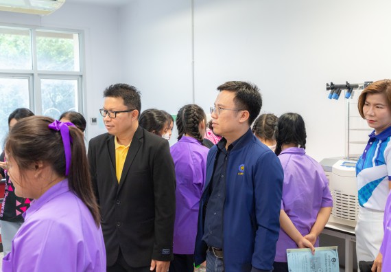 คณะวิทยาศาสตร์และเทคโนโลยี มหาวิทยาลัยราชภัฏกำแพงเพชร ร่วมกับกลุ่มสาระการเรียนรู้วิทยาศาสตร์และเทคโนโลยี โรงเรียนขาณุวิทยา จัดกิจกรรมการอบรมเชิงปฏิบัติการบูรณาการความรู้วิทยาศาสตร์