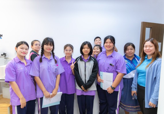 คณะวิทยาศาสตร์และเทคโนโลยี มหาวิทยาลัยราชภัฏกำแพงเพชร ร่วมกับกลุ่มสาระการเรียนรู้วิทยาศาสตร์และเทคโนโลยี โรงเรียนขาณุวิทยา จัดกิจกรรมการอบรมเชิงปฏิบัติการบูรณาการความรู้วิทยาศาสตร์