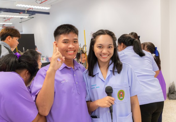 คณะวิทยาศาสตร์และเทคโนโลยี มหาวิทยาลัยราชภัฏกำแพงเพชร ร่วมกับกลุ่มสาระการเรียนรู้วิทยาศาสตร์และเทคโนโลยี โรงเรียนขาณุวิทยา จัดกิจกรรมการอบรมเชิงปฏิบัติการบูรณาการความรู้วิทยาศาสตร์