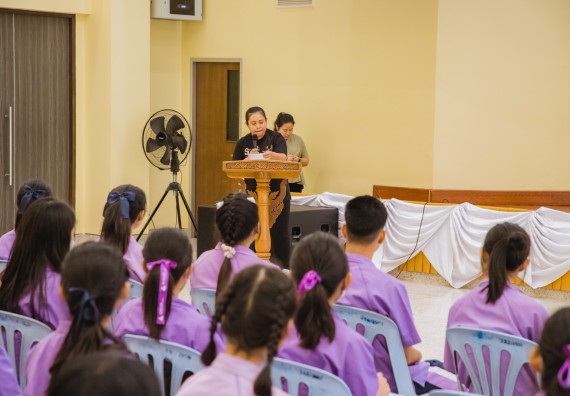 คณะวิทยาศาสตร์และเทคโนโลยี มหาวิทยาลัยราชภัฏกำแพงเพชร ร่วมกับกลุ่มสาระการเรียนรู้วิทยาศาสตร์และเทคโนโลยี โรงเรียนขาณุวิทยา จัดกิจกรรมการอบรมเชิงปฏิบัติการบูรณาการความรู้วิทยาศาสตร์