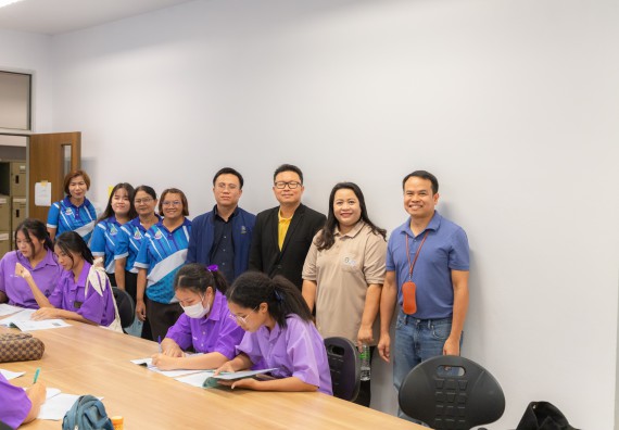 คณะวิทยาศาสตร์และเทคโนโลยี มหาวิทยาลัยราชภัฏกำแพงเพชร ร่วมกับกลุ่มสาระการเรียนรู้วิทยาศาสตร์และเทคโนโลยี โรงเรียนขาณุวิทยา จัดกิจกรรมการอบรมเชิงปฏิบัติการบูรณาการความรู้วิทยาศาสตร์