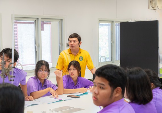 คณะวิทยาศาสตร์และเทคโนโลยี มหาวิทยาลัยราชภัฏกำแพงเพชร ร่วมกับกลุ่มสาระการเรียนรู้วิทยาศาสตร์และเทคโนโลยี โรงเรียนขาณุวิทยา จัดกิจกรรมการอบรมเชิงปฏิบัติการบูรณาการความรู้วิทยาศาสตร์