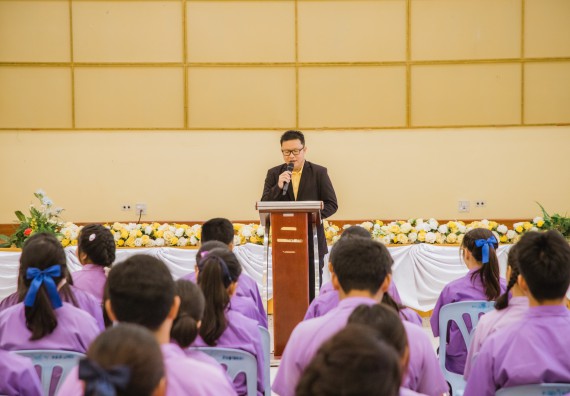 คณะวิทยาศาสตร์และเทคโนโลยี มหาวิทยาลัยราชภัฏกำแพงเพชร ร่วมกับกลุ่มสาระการเรียนรู้วิทยาศาสตร์และเทคโนโลยี โรงเรียนขาณุวิทยา จัดกิจกรรมการอบรมเชิงปฏิบัติการบูรณาการความรู้วิทยาศาสตร์