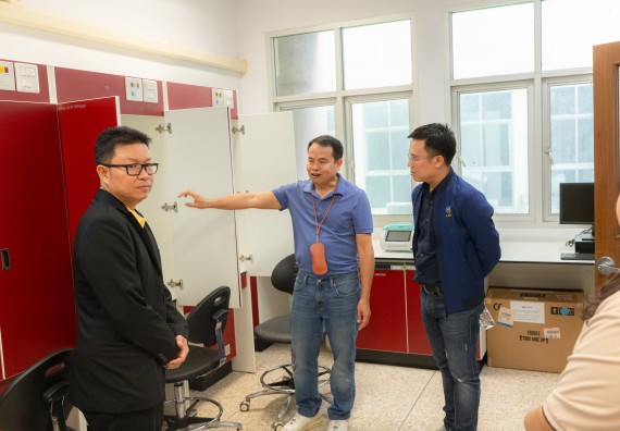 คณะวิทยาศาสตร์และเทคโนโลยี มหาวิทยาลัยราชภัฏกำแพงเพชร ร่วมกับกลุ่มสาระการเรียนรู้วิทยาศาสตร์และเทคโนโลยี โรงเรียนขาณุวิทยา จัดกิจกรรมการอบรมเชิงปฏิบัติการบูรณาการความรู้วิทยาศาสตร์