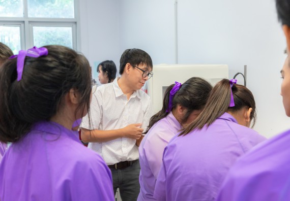 คณะวิทยาศาสตร์และเทคโนโลยี มหาวิทยาลัยราชภัฏกำแพงเพชร ร่วมกับกลุ่มสาระการเรียนรู้วิทยาศาสตร์และเทคโนโลยี โรงเรียนขาณุวิทยา จัดกิจกรรมการอบรมเชิงปฏิบัติการบูรณาการความรู้วิทยาศาสตร์