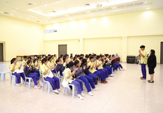 ภาพกิจกรรม  คณะวิทยาศาสตร์และเทคโนโลยี มหาวิทยาลัยราชภัฏกำแพงเพชร ร่วมกับโรงเรียนบ่อแก้ววิทยา จัดโครงการค่ายวิทยาศาสตร์