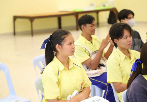 ภาพกิจกรรม  คณะวิทยาศาสตร์และเทคโนโลยี มหาวิทยาลัยราชภัฏกำแพงเพชร ร่วมกับโรงเรียนบ่อแก้ววิทยา จัดโครงการค่ายวิทยาศาสตร์