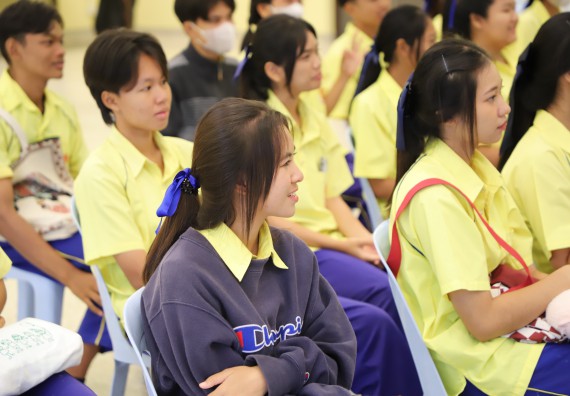 ภาพกิจกรรม  คณะวิทยาศาสตร์และเทคโนโลยี มหาวิทยาลัยราชภัฏกำแพงเพชร ร่วมกับโรงเรียนบ่อแก้ววิทยา จัดโครงการค่ายวิทยาศาสตร์