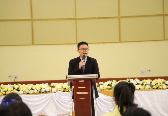 ภาพกิจกรรม  คณะวิทยาศาสตร์และเทคโนโลยี มหาวิทยาลัยราชภัฏกำแพงเพชร ร่วมกับโรงเรียนบ่อแก้ววิทยา จัดโครงการค่ายวิทยาศาสตร์