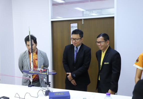 ภาพกิจกรรม  คณะวิทยาศาสตร์และเทคโนโลยี มหาวิทยาลัยราชภัฏกำแพงเพชร ร่วมกับโรงเรียนบ่อแก้ววิทยา จัดโครงการค่ายวิทยาศาสตร์