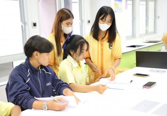 ภาพกิจกรรม  คณะวิทยาศาสตร์และเทคโนโลยี มหาวิทยาลัยราชภัฏกำแพงเพชร ร่วมกับโรงเรียนบ่อแก้ววิทยา จัดโครงการค่ายวิทยาศาสตร์