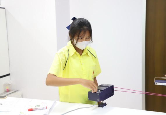 ภาพกิจกรรม  คณะวิทยาศาสตร์และเทคโนโลยี มหาวิทยาลัยราชภัฏกำแพงเพชร ร่วมกับโรงเรียนบ่อแก้ววิทยา จัดโครงการค่ายวิทยาศาสตร์