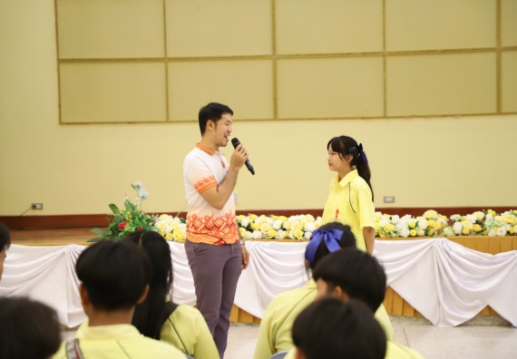 ภาพกิจกรรม  คณะวิทยาศาสตร์และเทคโนโลยี มหาวิทยาลัยราชภัฏกำแพงเพชร ร่วมกับโรงเรียนบ่อแก้ววิทยา จัดโครงการค่ายวิทยาศาสตร์